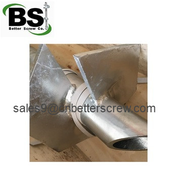 Round Shaft Helical Piers Housing Raising & Support