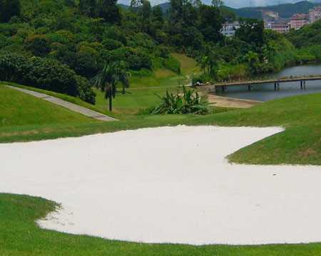 Artificial Turf/Artificial Grass/Epoxy Floor Level Used Snow White Dolomite Sand