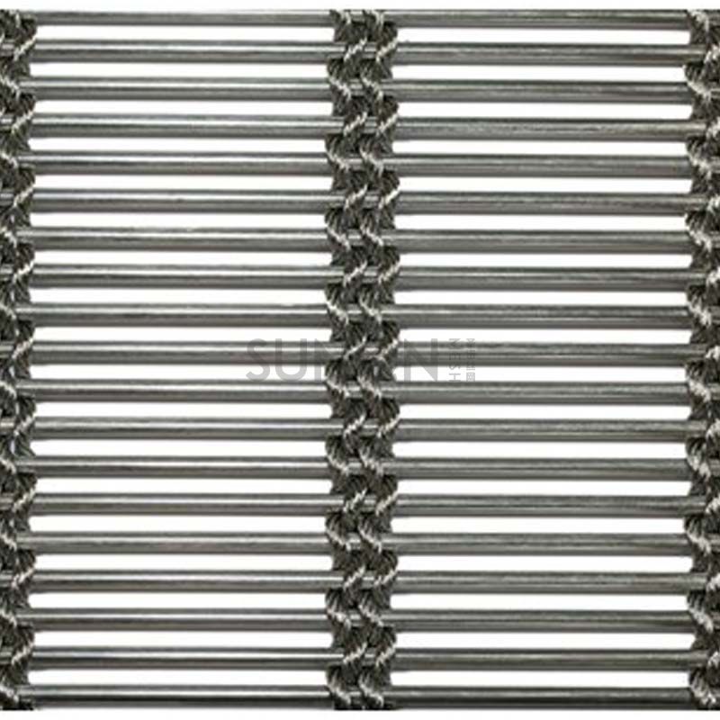 Cable Rod Architectural Wire Mesh  Decorative Metal Facade Supplier   Architectural & Decorative Metal Facade