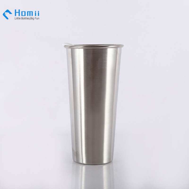 Hangzhou homii Industry 18/8 stainless steel double wall beer mug coffee tumbler