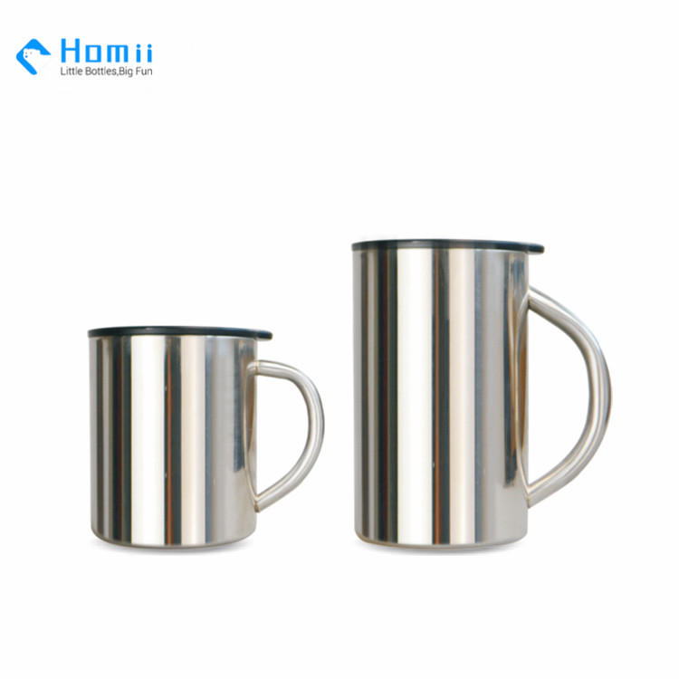 Hangzhou homii Industry 300ml 450ml double wall Stainless Steel Beer cup wine Tumblers thermos mug