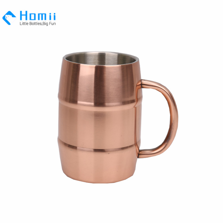 Hangzhou homii Industry 300ml/450ml/500ml Stainless Steel Beer cup wine Tumblers vacuum mug