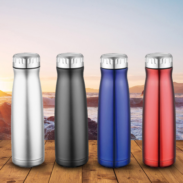 Hangzhou homii Industry 350ml/500ml/750ml Stainless Steel Double Wall Thermos Water Bottle Hydration Bottle