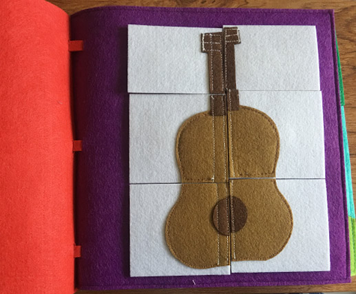 Korean popular baby memory soft felt Fabric quiet book