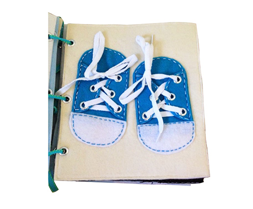 Cheap Wholesale felt fabric baby memory books for kids