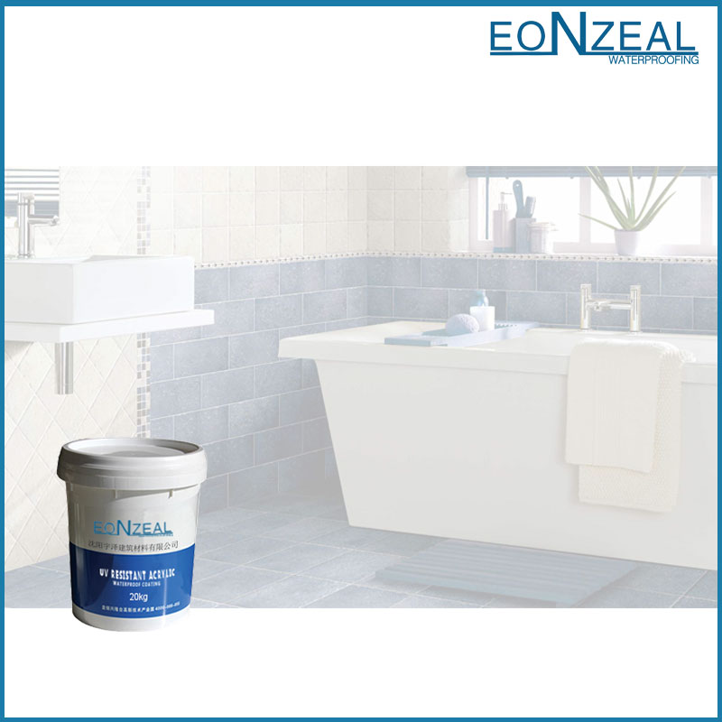 Acrylic waterproof coating for indoor outdoor roof waterproofing