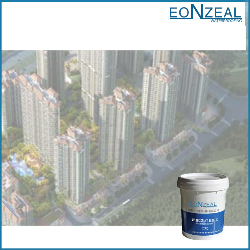 Acrylic waterproof coating for indoor outdoor roof waterproofing
