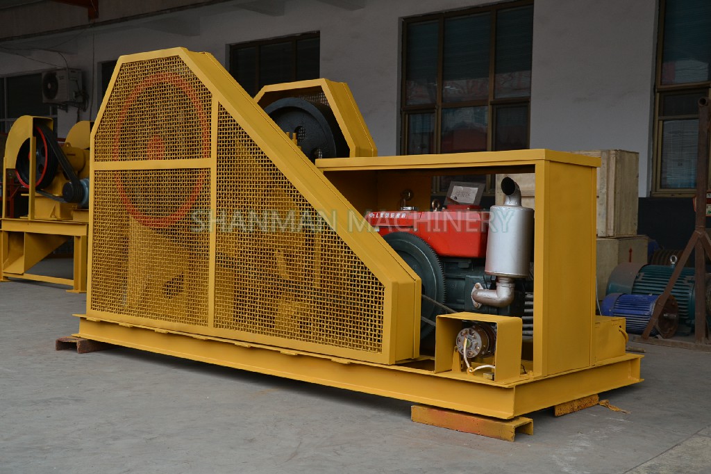 Shanman machinery hard rock stone crusher