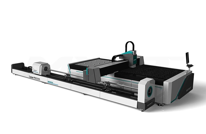 Excellent CNC Fiber Laser Cutting Machine With Rotary MTF3015R  cnc laser cutting machine price