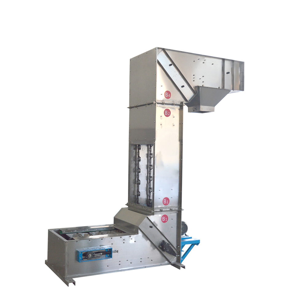 rice mill vertical z type bucket elevator price
