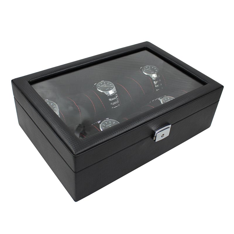 Luxury Piano Watch Case Box Display For 10 Watches Storage  Watch Boxes For Sale  Customized Watch Boxes