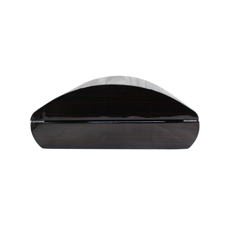 Arc Design High Gloss Finished Wood Italy Humidor Zebra With Lock  Cigar Boxes  Wooden Cigar Box For Sale