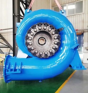 Hydro-turbine Unit for Serbian Six Small Hydropower Station Renovation Project