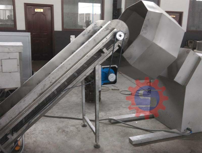 Fried food production line  Fryer  frying machine