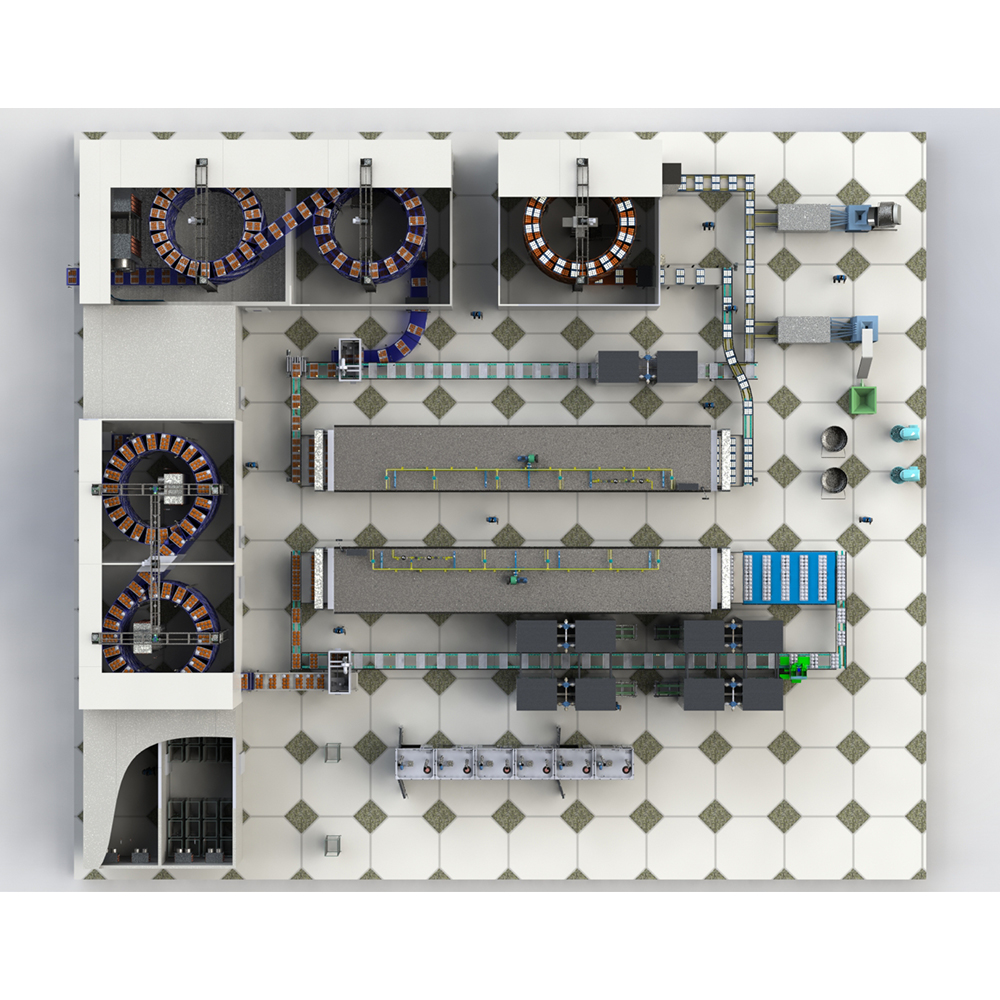 Toast & loaf bread production line