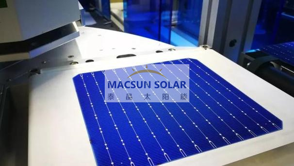 210mm 12BB Perc Mono Crystalline Solar Cells