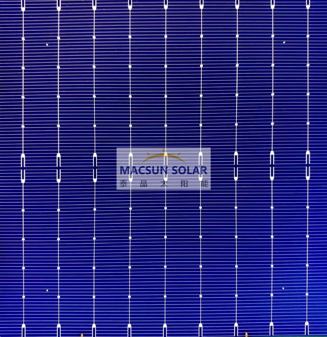 166mm P-Type Mono Bifacial Solar Cells