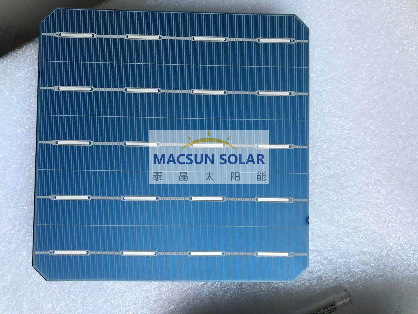 158.75mm P Type 5BB / 9BB Half Cell Monofacial Mono Crystalline Solar Cells