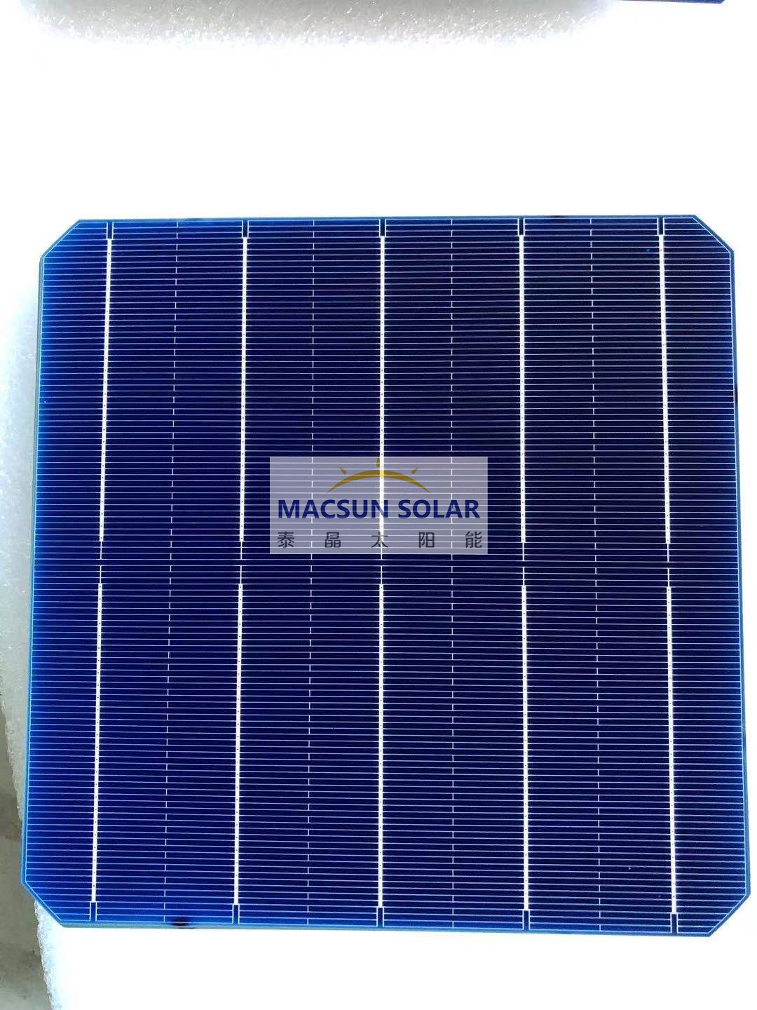 158.75mm P Type 5BB / 9BB Half Cell Monofacial Mono Crystalline Solar Cells