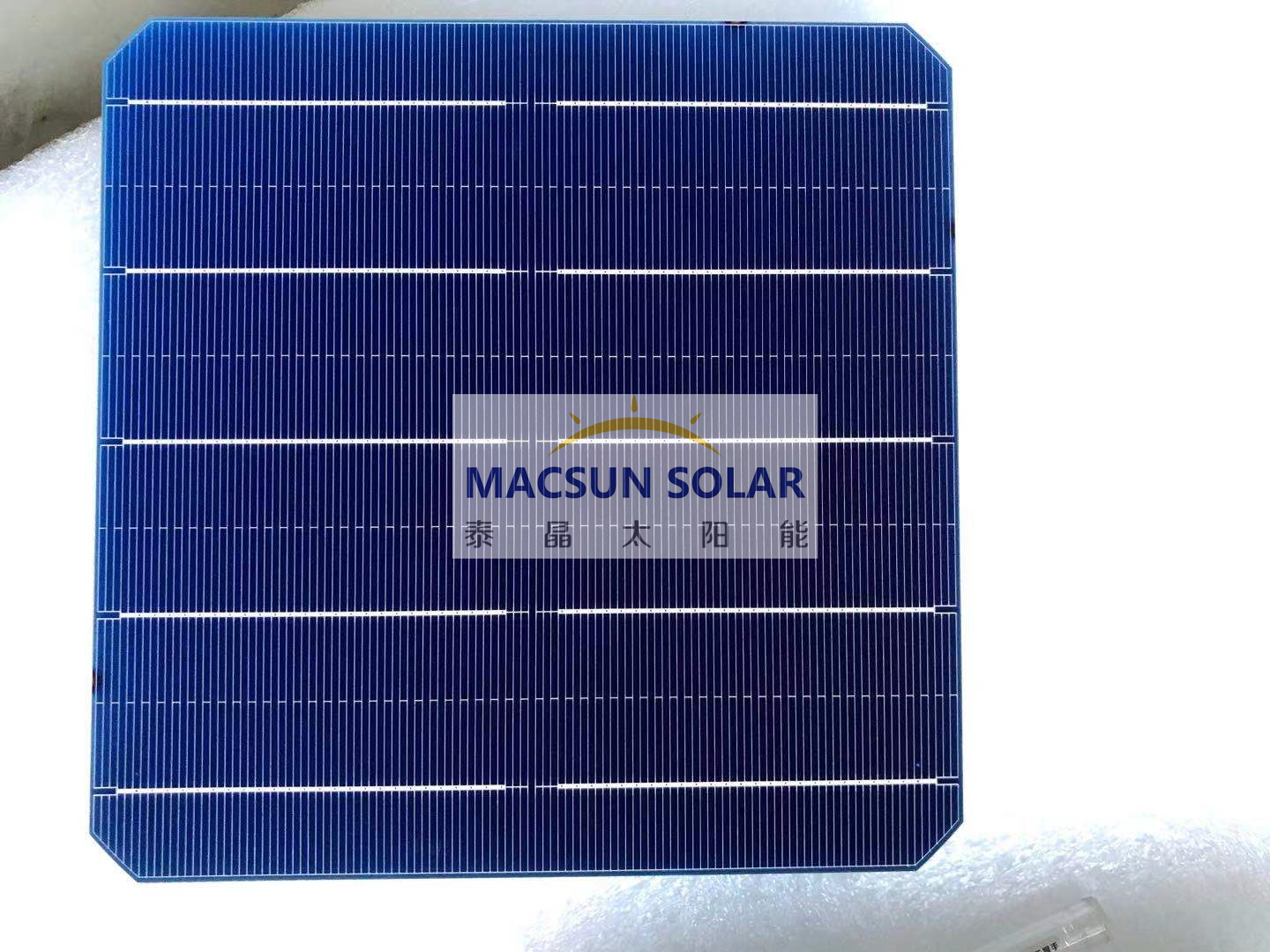 158.75mm P Type 5BB / 9BB Half Cell Monofacial Mono Crystalline Solar Cells