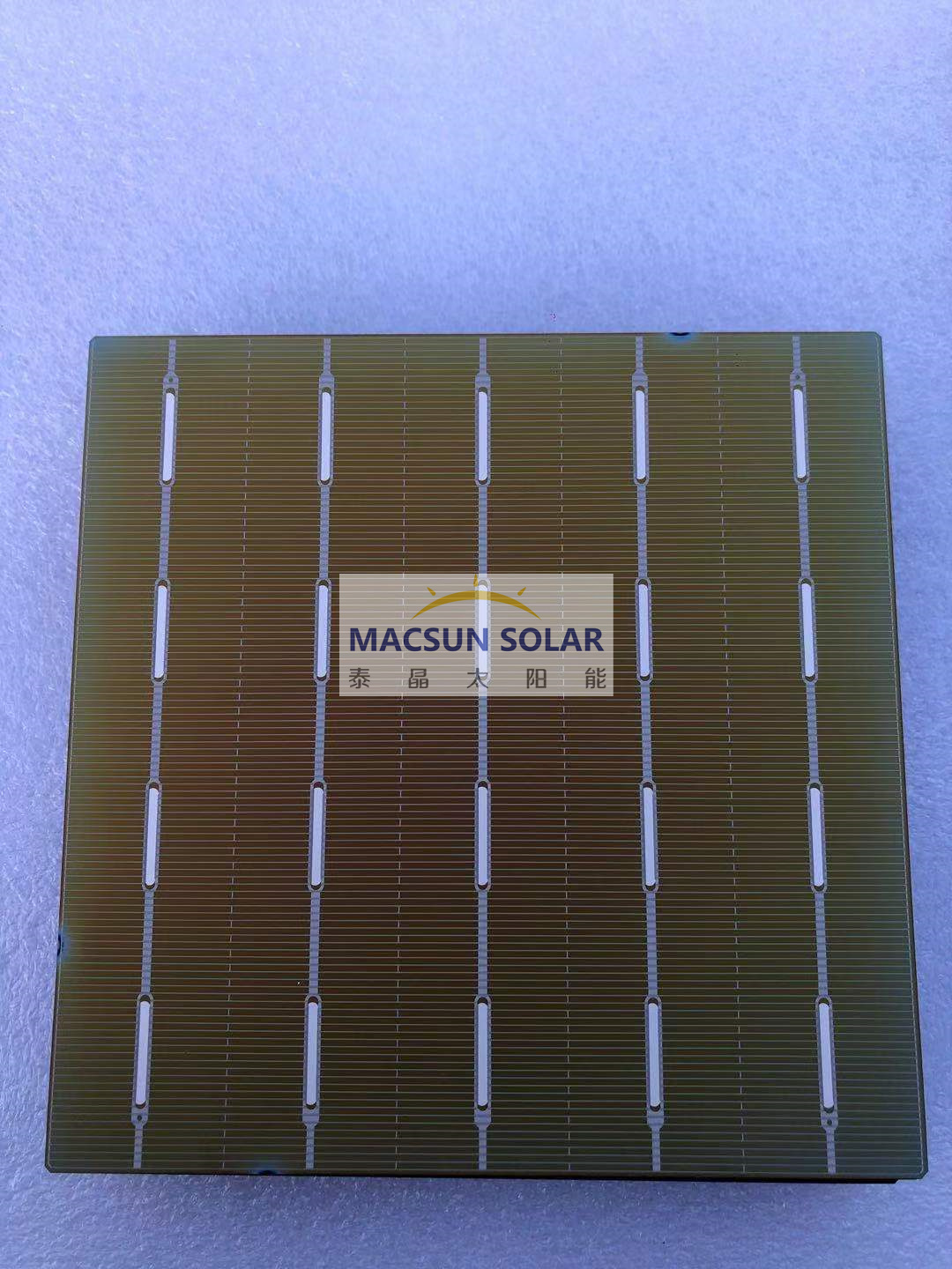 158.75mm P Type 5BB / 9BB Half Cell Monofacial Mono Crystalline Solar Cells