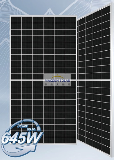 580W-600W HJT 144-cell Bifacial Half Cell Double-glass Mono Crystalline Solar Modules