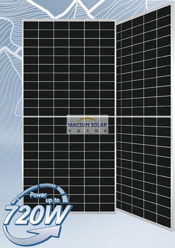 580W-600W HJT 144-cell Bifacial Half Cell Double-glass Mono Crystalline Solar Modules