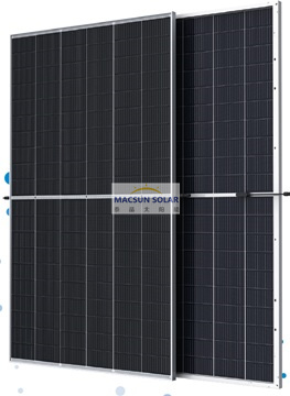 580W-600W HJT 144-cell Bifacial Half Cell Double-glass Mono Crystalline Solar Modules