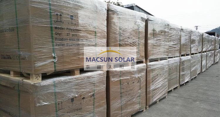 72 Cells Poly Crystalline Solar Modules