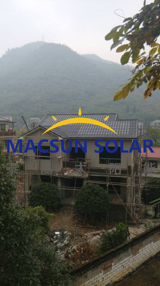 90W Mono Crystalline Solar Tiles