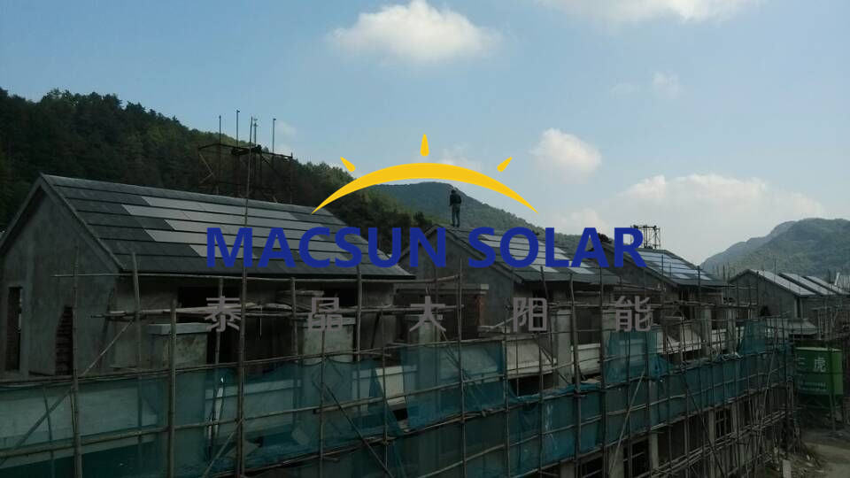 90W Mono Crystalline Solar Tiles