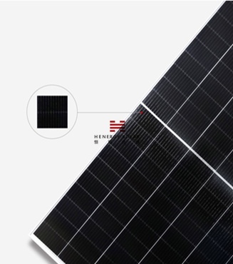 144 HALF-CELL MONOFACIAL SOLAR MODULE 530-550W