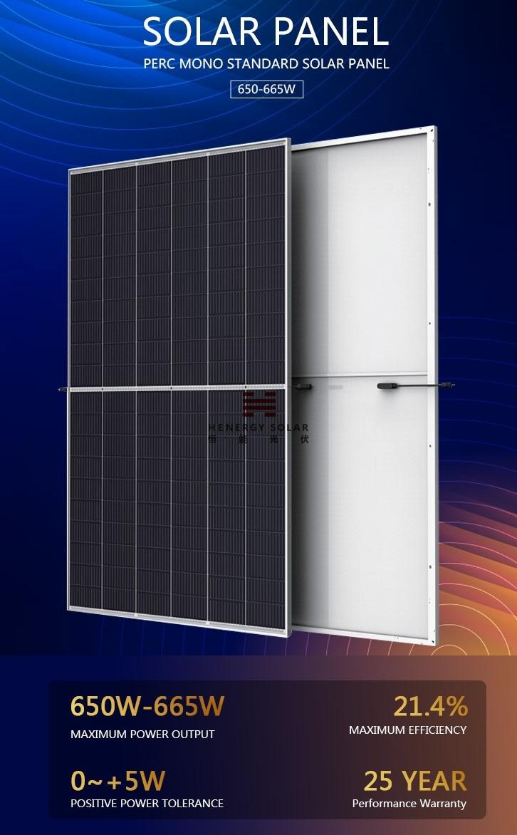 675W-700W N-type Topcon 210mm Dual Glass Bifacial Monocrystalline Solar Modules